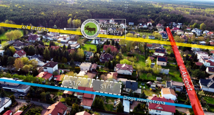 Działka Sprzedaż Warszawa Bielany Akcent 1